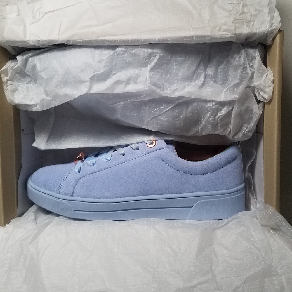 Ted Baker Suede Sneakers - Picture 7 of 8